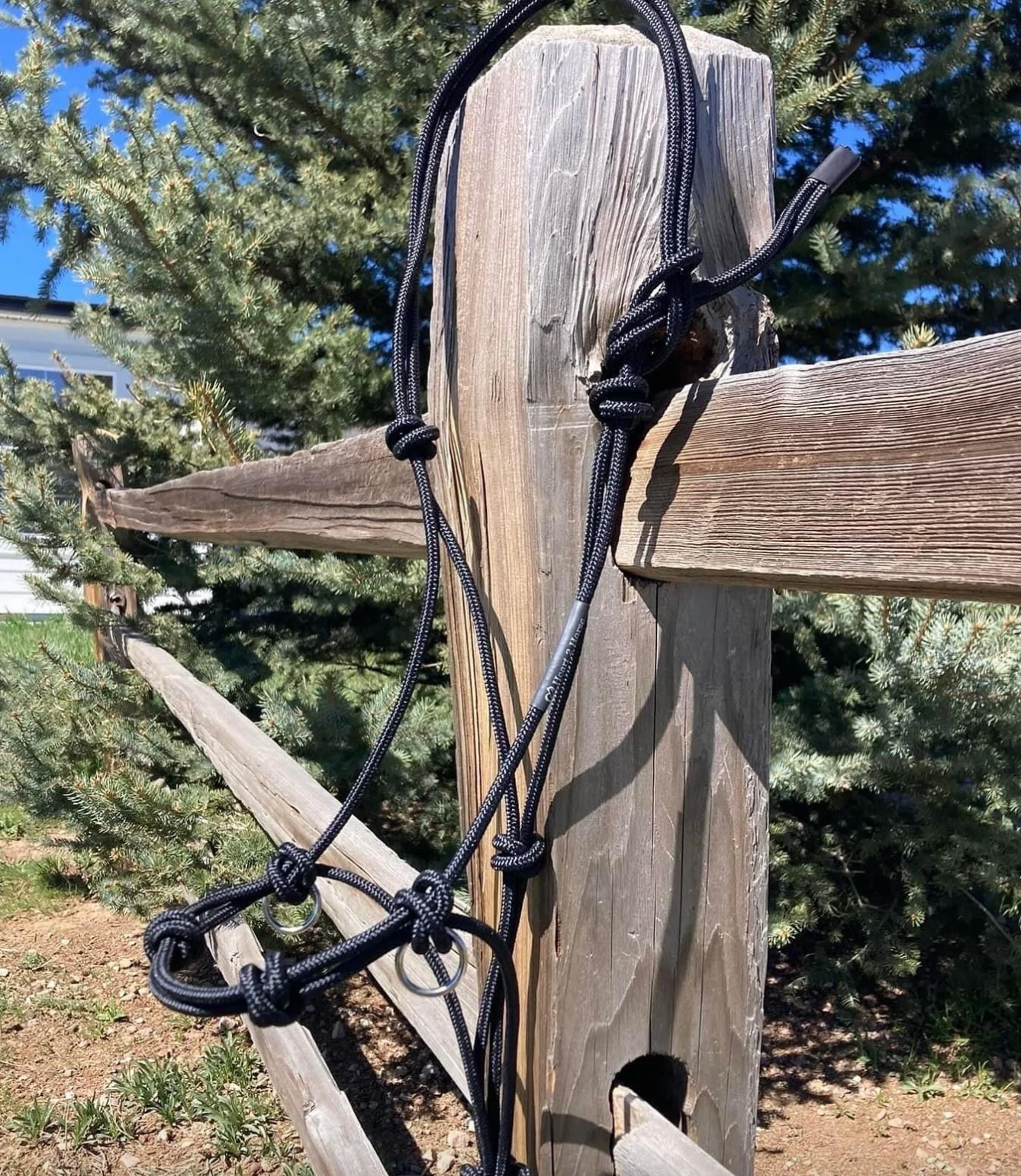 Side Pull 4 Knot Rope Halter